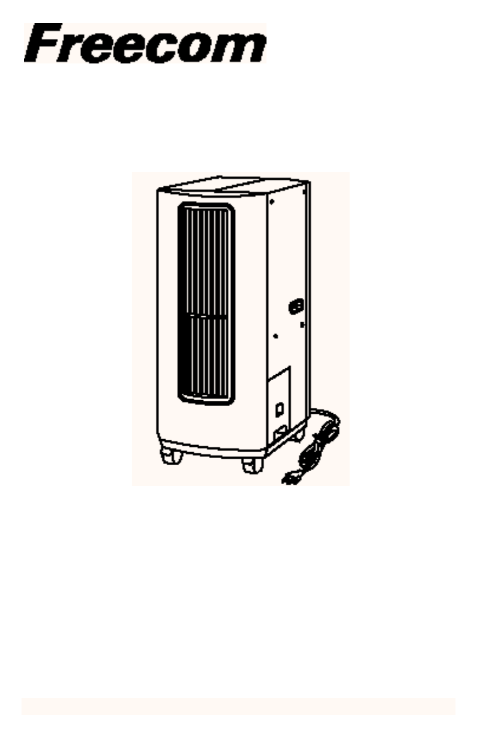 Whirlpool Portable Air Conditioner Acp102pr User Manual