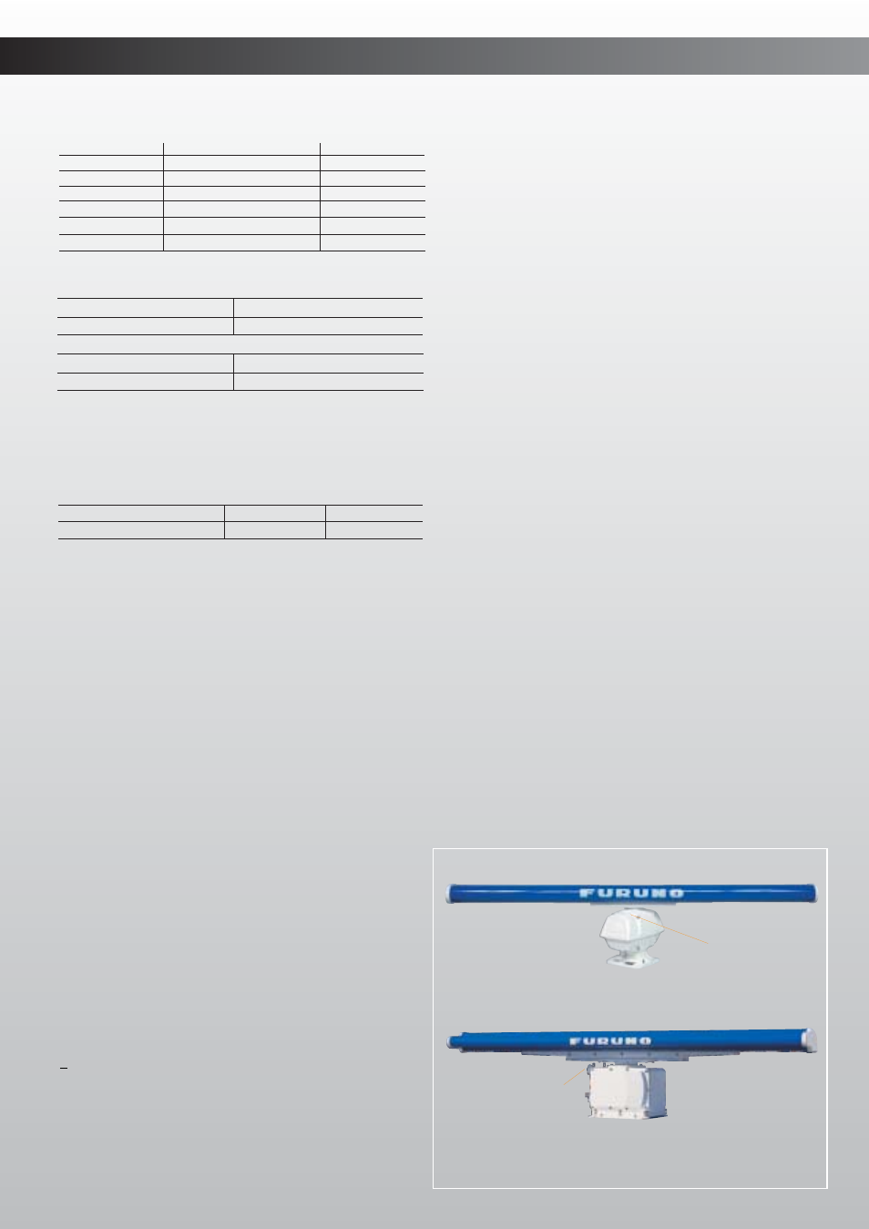 S-band antenna for far-2837s | Furuno FAR-2817 User Manual | Page 6 / 8