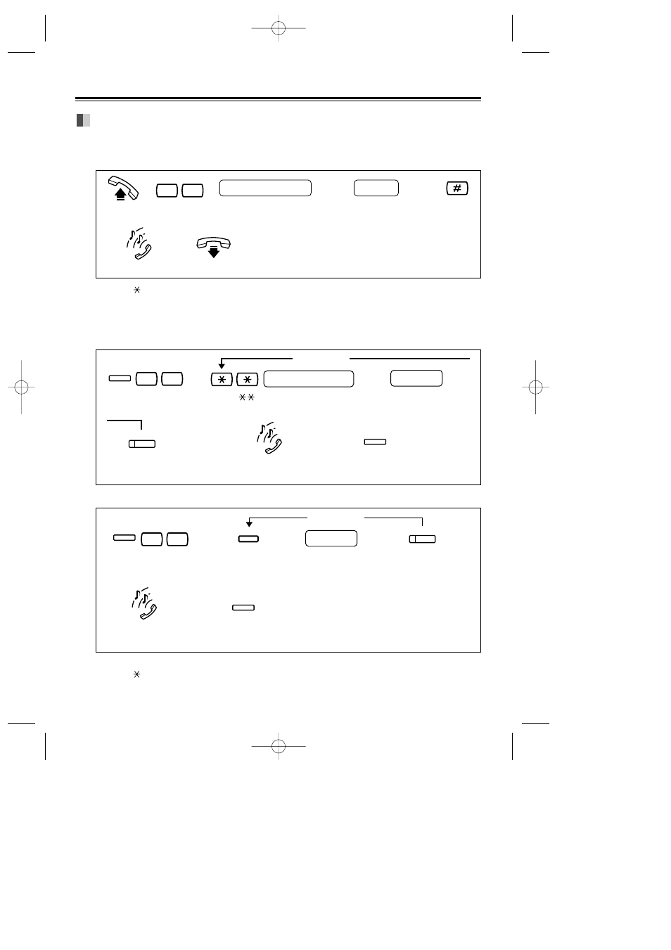 Storing in speed dialling, For kx-t7436 users | Panasonic KX-T7433 User