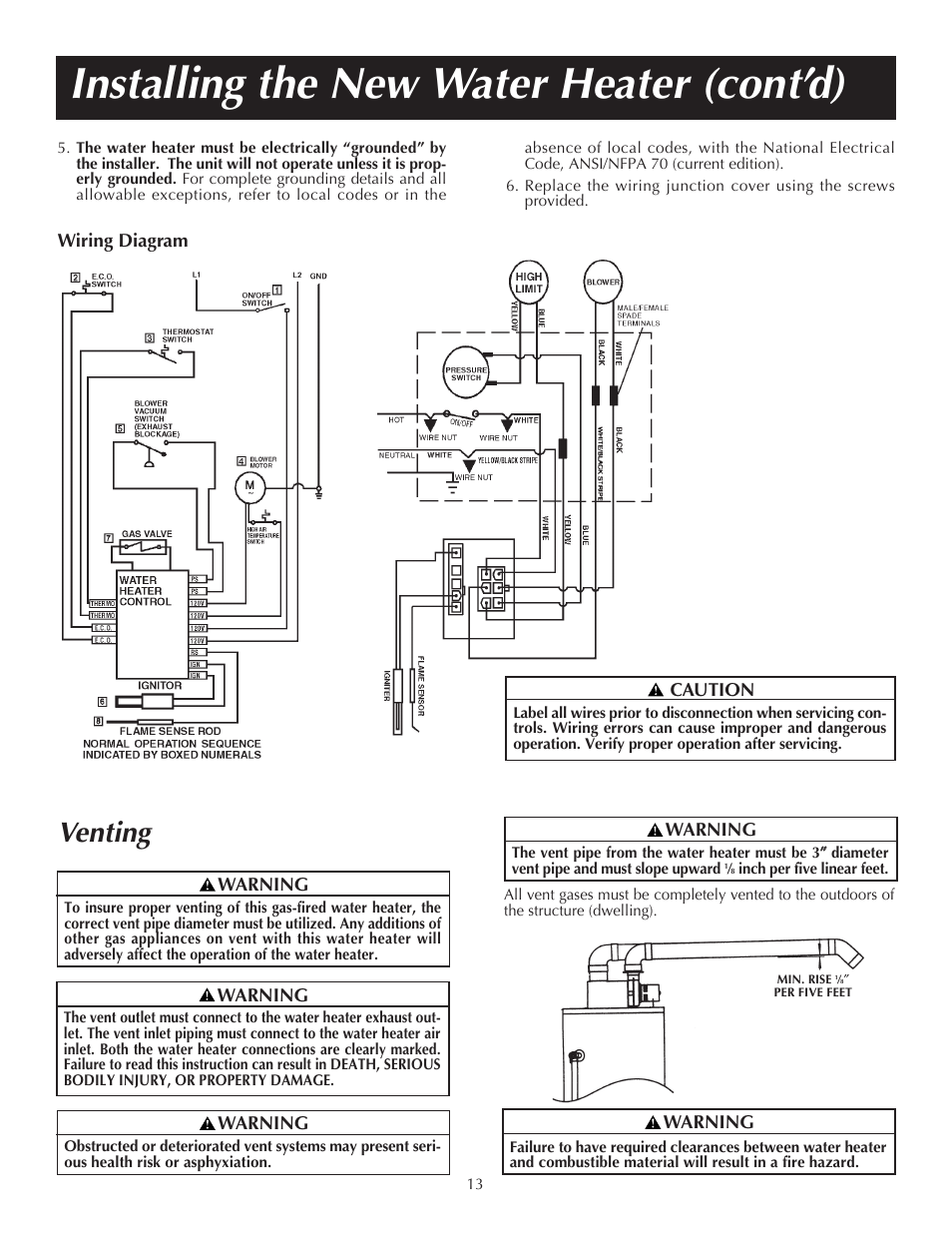 Reliance Water Heater Wiring Diagram Ecoced
