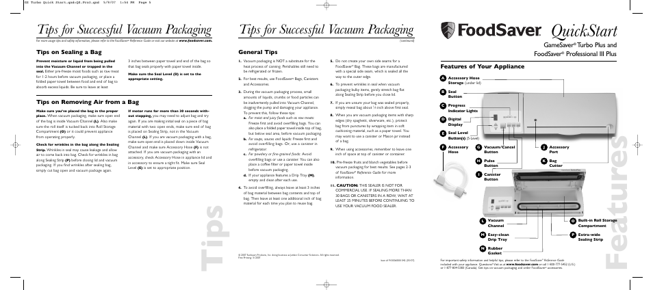 Turbovac 800 User Manual