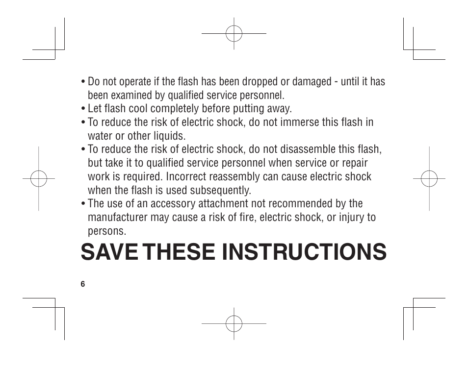 Save these instructions | Olympus FL-600R User Manual | Page 4 / 186