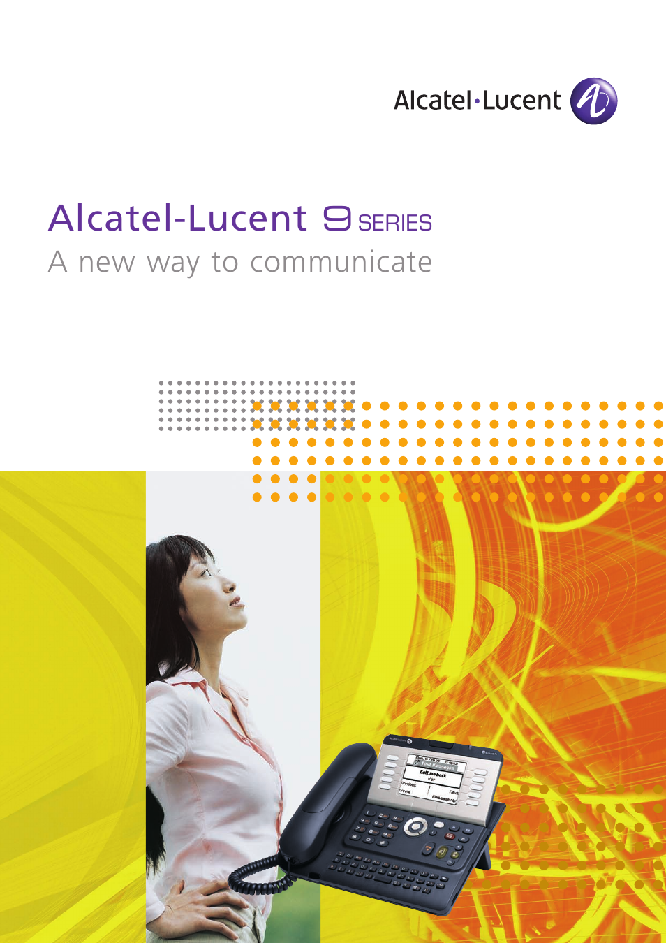 Alcatel Lucent Series User Manual Pages Also For