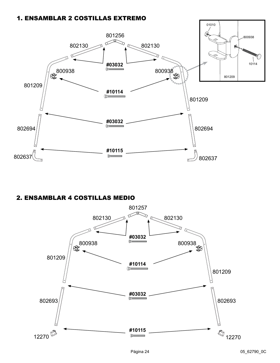 Shelterlogic 62790 12 X 20 X 8 Garage In A Box User Manual Page