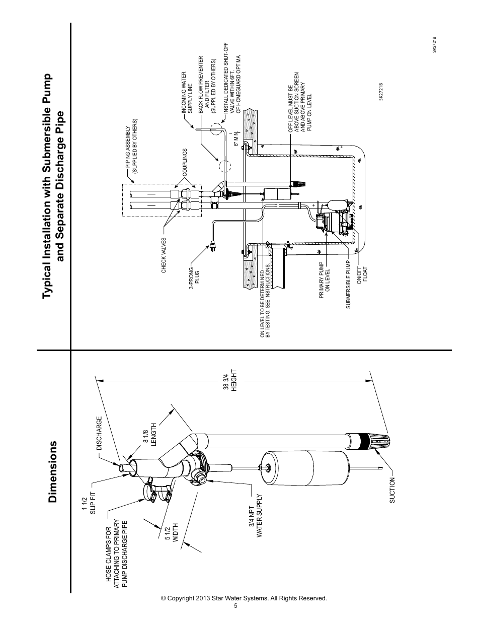 Star Water Systems S1503 User Manual Page 5 / 24