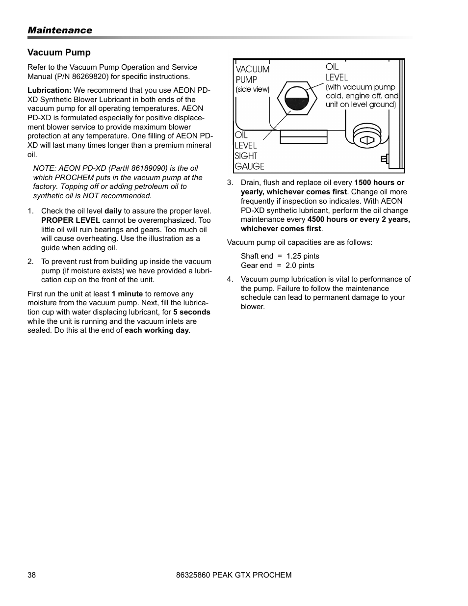 Prochem Peak GTX User Manual | Page 40 / 140