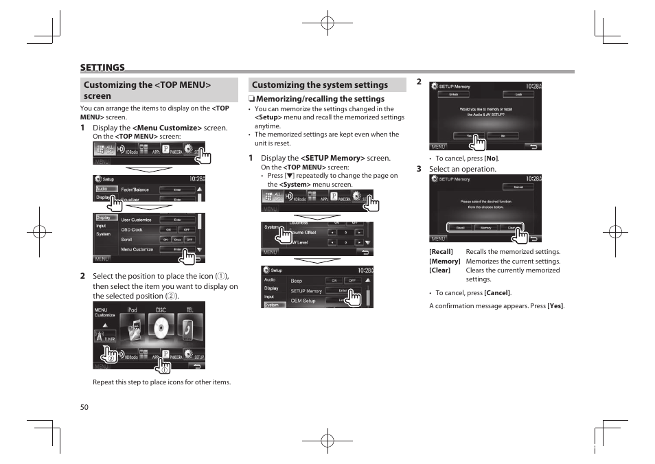 Kenwood DDX5901HD User Manual | Page 50 / 76 | Also for: DDX8901HD