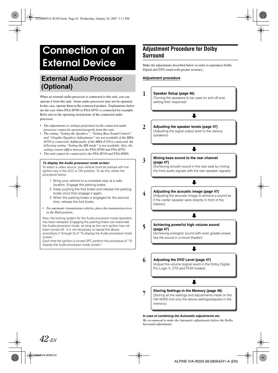 IVA W205 MANUAL PDF