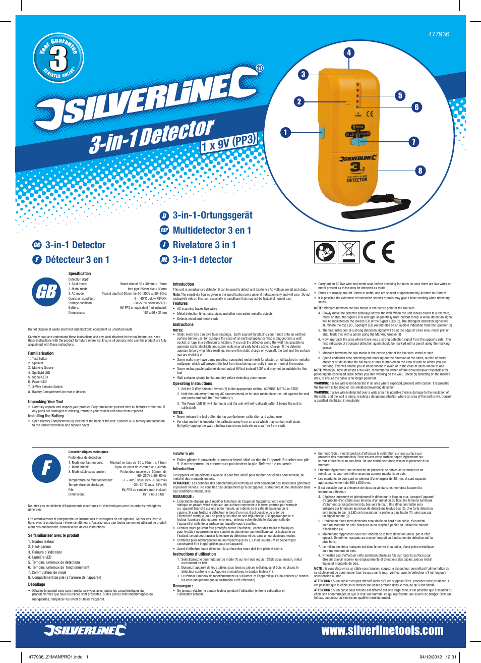 Silverline manual