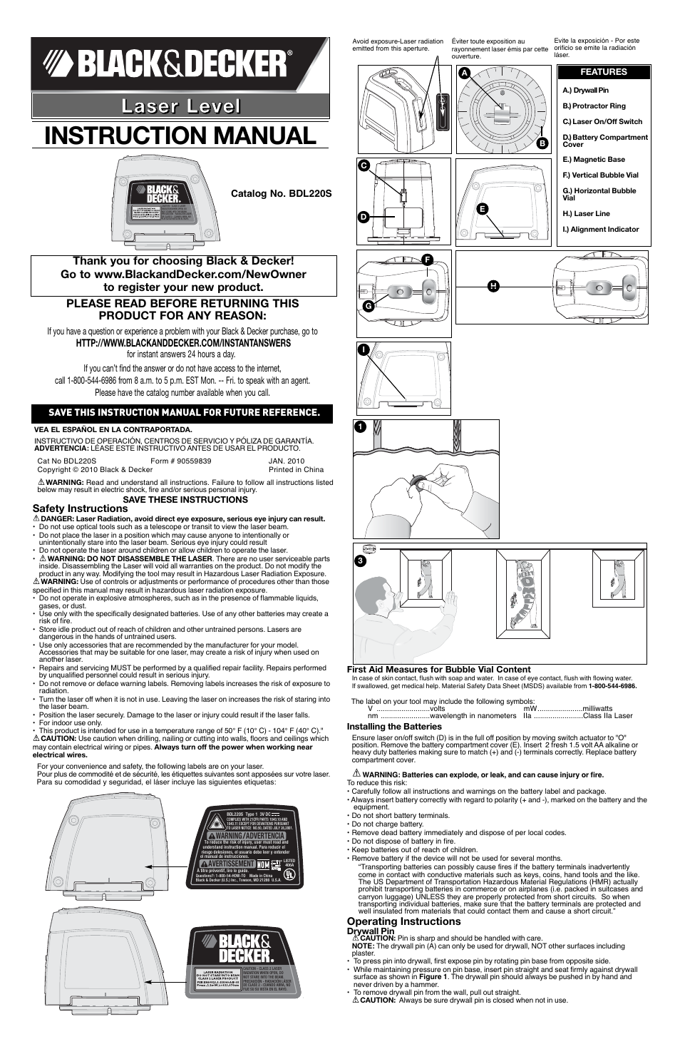 Black And Decker Owners Manual