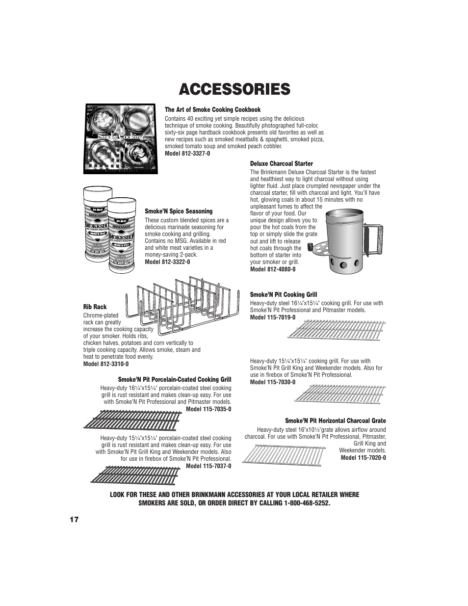 Brinkmann Smoke N Grill Manual