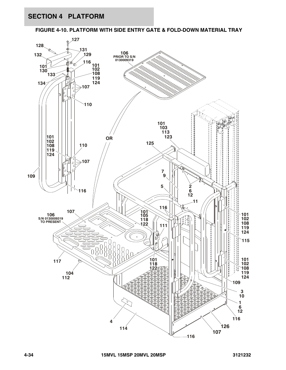 JLG 15/20MSP Parts Manual User Manual | Page 92 / 140 | Also for: 15