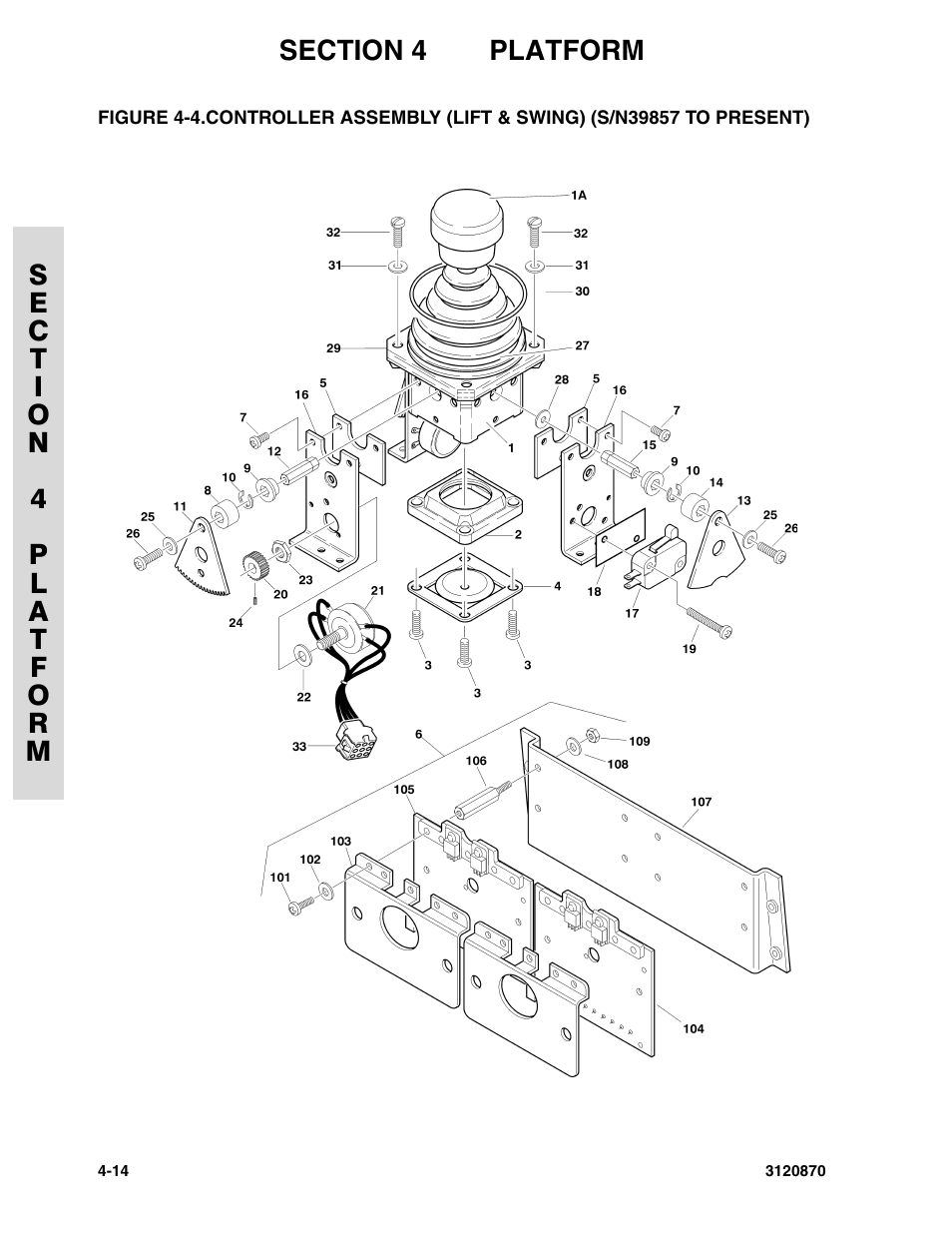 JLG 450AJ Parts Manual User Manual | Page 126 / 212 | Also for: 450A