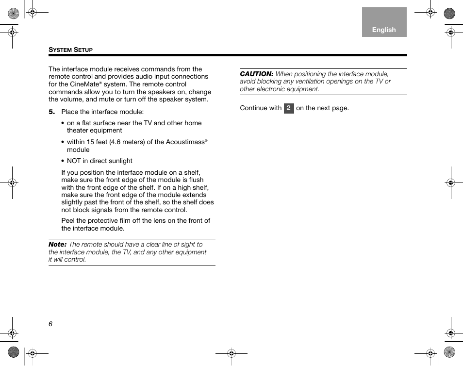 Bose CineMate GS Series II User Manual | Page 8 / 124 | Also for