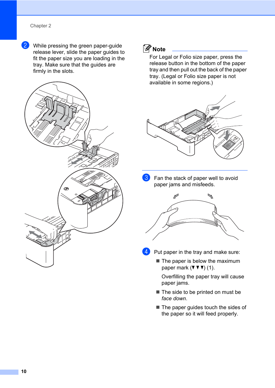 Brother MFC 7860DW User Manual | Page 26 / 162 | Also for: MFC 7360N