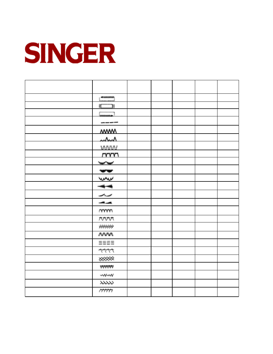 SINGER 18434 User Manual | Page 23 / 44 | Also for: 9027, 9026, 9022
