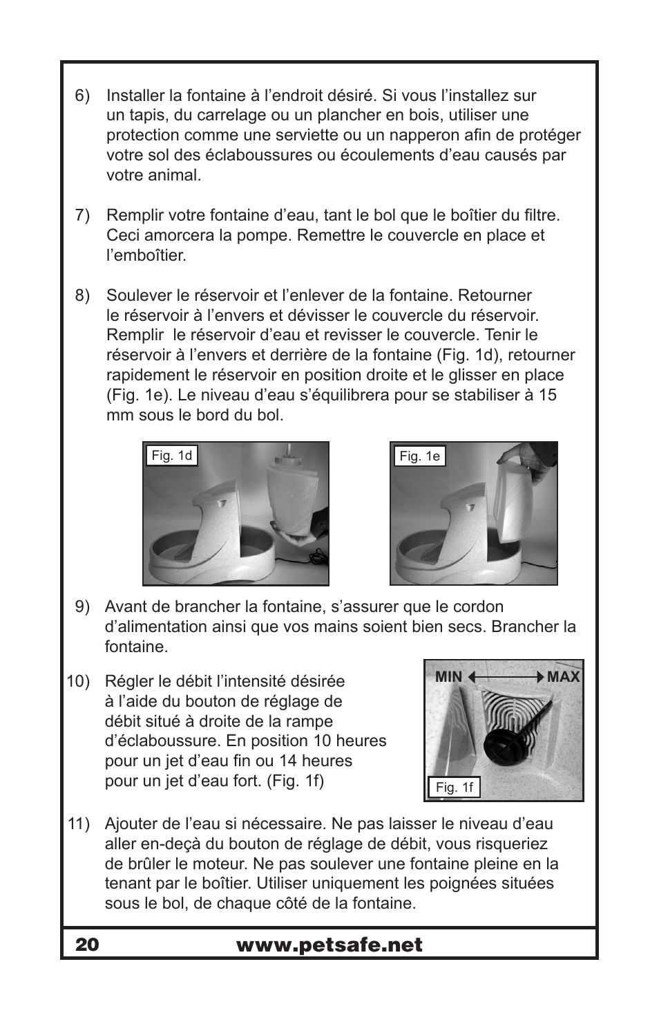 Petsafe Drinkwell® Platinum Pet Fountain User Manual | Page 20 / 85