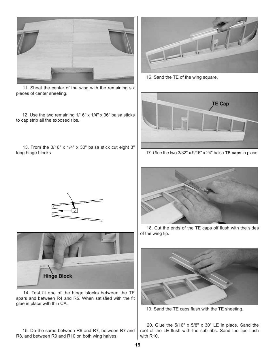 Great Planes Extra 300S 60 Kit GPMA0236 User Manual Page 19 / 50