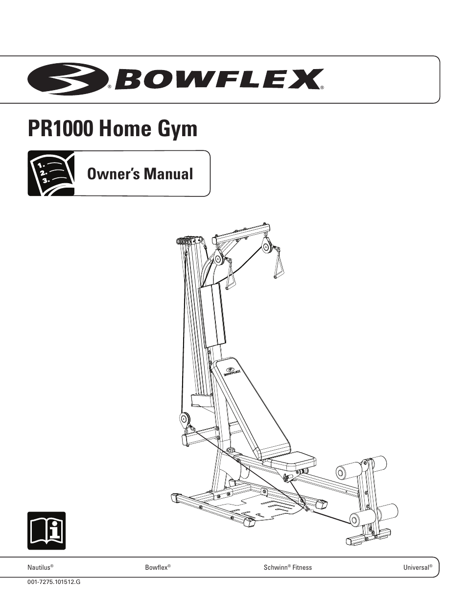 Bowflex PR1000 User Manual | 36 pages