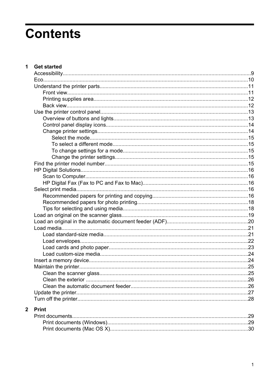 HP 6700 User Manual | Page 5 / 226