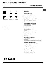 Pdf Download | Indesit WITL 85 User Manual (72 pages)