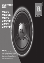 JBL Grand Touring GTO1014 manuals