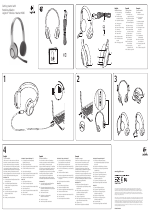 Pdf Download | Logitech Wireless Headset H600 User Manual (2 pages)