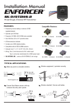 Controlled Products Systems Group SK-919TDWS-BU