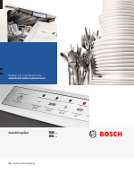 Bosch SMV69U50EU Super Silence Plus ActiveWater Geschirrspüler 60 cm  Vollintegrierbar manuals