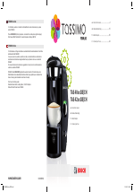 Bosch TASSIMO T42 NOIR CAFE MULTIBOISSONS TAS4212 Noir manuals