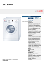 Bosch WAE28346 Maxx 6 VarioPerfect Waschvollautomat manuals