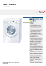 Bosch WAQ28341 Avantixx 7 VarioPerfect Waschvollautomat manuals