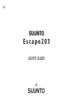 Pdf Download | SUUNTO E203 User Manual (37 pages)