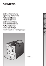 Pdf Download | Siemens TK 54001 User Manual (93 pages) | Also for: TK 54  series