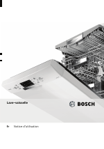 Bosch SMV50E60EU Lave-vaisselle 60 cm Tout intégrable manuals