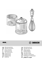 Bosch MSM87140 manuals