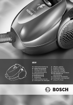 Bosch Aspirateur avec sac BSN1801 Bosch 1800 W big bag 3 l User Manual |  144 pages | Also for: Aspirateur traineau BSN2010 Puissance absorbée maxi.  2000 W, BSN1810RU
