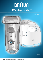 Braun 9585 Pulsonic manuals