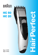 Braun HC20-5606 Hair Perfect manuals