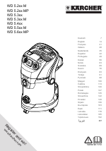 Pdf Download | Karcher WD 5-500 M User Manual (212 pages) | Also for: WD 5-300  M
