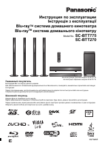 Panasonic SC-BTT775 manuals