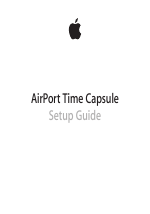 Apple AirPort Time Capsule 802.11ac User Manual | 32 pages