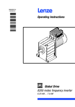 Pdf Download | Lenze 8200 motec frequency inverter 0.25kW-7.5kW User Manual  (270 pages)