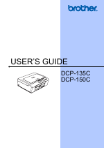 Brother DCP-135C manuals