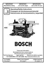 Pdf Download | Bosch 4000 User Manual (68 pages)