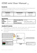 Pdf Download | DJI iOSD mini User Manual (5 pages)