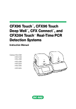 Bio-Rad CFX96 Touch™ Real-Time PCR Detection System manuals