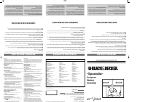 Black Decker SPACEMAKER EC85 manuals