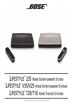 Bose LIFESTYLE T20/T10 manuals
