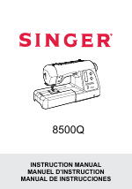 SINGER 8500Q MODERN QUILTER manuals